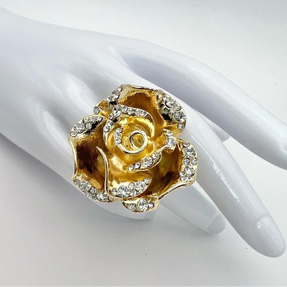ROSE STATEMENT RING - Picture 10 of 10
